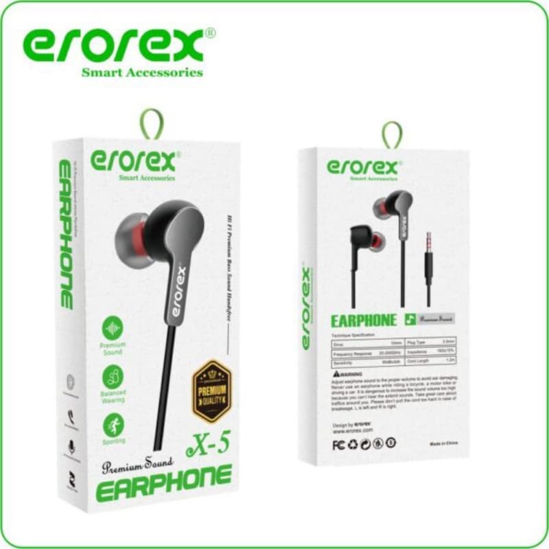Erorex X Series Earphones